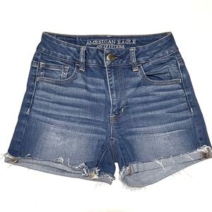 American Eagle Shorts Size 0 Hi Rise Shortie